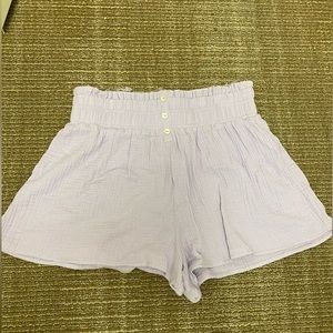 Light purple/lavender shorts